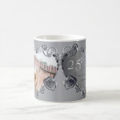 10.11.20.25.70. FotoWedding Jahrestag Kaffeetasse (Mittel)
