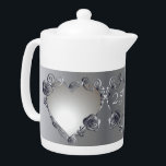 10., 11., 20., 25., 70. Hochzeitstag<br><div class="desc">Ein schöner und erschwinglicher Weg,  Ihren Hochzeitstag mit meinem metallisch-ähnlichen 3D-Rose-Herz zu ehren,  das Ihre wunderschönen Foto umrahmt. Und dann entlang,  markieren Sie den Tag auf diesen fabelhaft bedruckten Zazzle-Teeköpfen.</div>