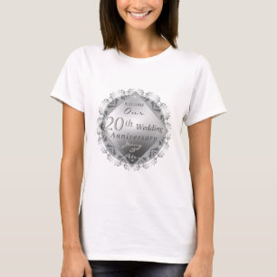 10,11,20,25,70 th Wedding Anniversary T-Shirt