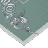 10.,11.,20.,25. Hochzeitstag  Tischdecke (Schrägansicht)