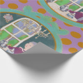 10:15 in LALATOWN Wrapping Paper 2 Geschenkpapier (Ecke)