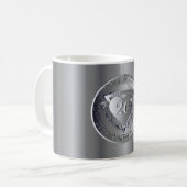 10., 20., 25., 70. Hochzeitstag, Silbe Kaffeetasse (Vorderseite Links)