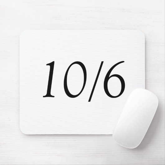 10/6 MOUSEPAD (Mit Mouse)