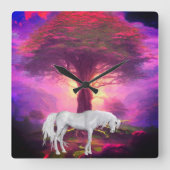 10,75" quadratische Acrylwand-Uhr Quadratische Wanduhr (Vorderseite)