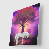 10,75" quadratische Acrylwand-Uhr Quadratische Wanduhr (Winkel)