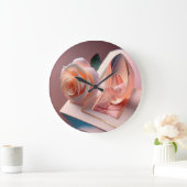 10,75" Runde Acrylwand-Uhr Große Wanduhr (Zuhause)