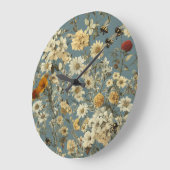 10,75" Runde Acrylwand-Uhr Große Wanduhr (Winkel)