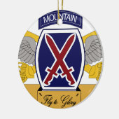 10. Abteilung Luftfahrt im Bergbau (AVN) Keramikornament (Links)