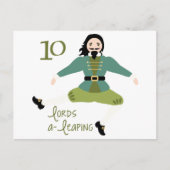 10 Akkorde A-Leaping Postkarte (Vorderseite)