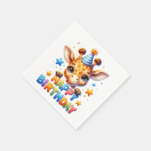#10 Alles Gute zum Geburtstag Serviette (Ecke)
