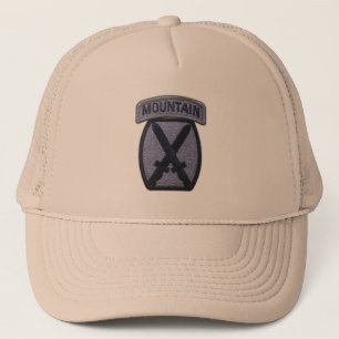 10. Alpendivision veterans Patch Hat Truckerkappe