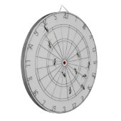 10 Ameisen Dartscheibe (Vorderseite Links)