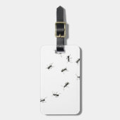 10 Ameisen Gepäckanhänger (Vorderseite vertikal)