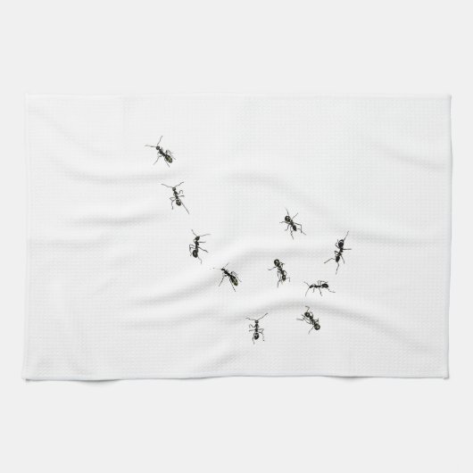 10 Ameisen Geschirrtuch (Horizontal)