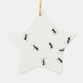 10 Ameisen Keramik Ornament (Vorne)
