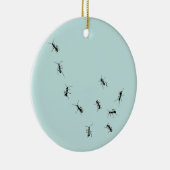 10 Ameisen Keramik Ornament (Rechts)