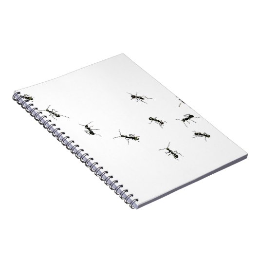 10 Ameisen Notizblock (Rechte Seite)