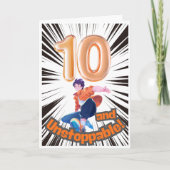 10 and Unstoppable Birthday Card  Karte (Vorderseite)