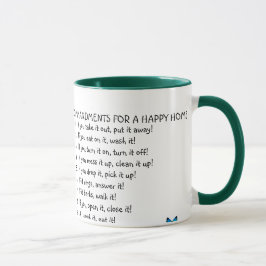 10 ANTRÄGE DER Mama 15 oz. Tasse