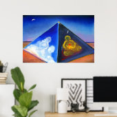 10. April 100. TEMPLE? Poster (Heimbüro)