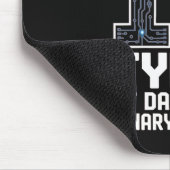 10 Arten von Dad-Jokes Binary Programmer Schreibti Mousepad (Ecke)