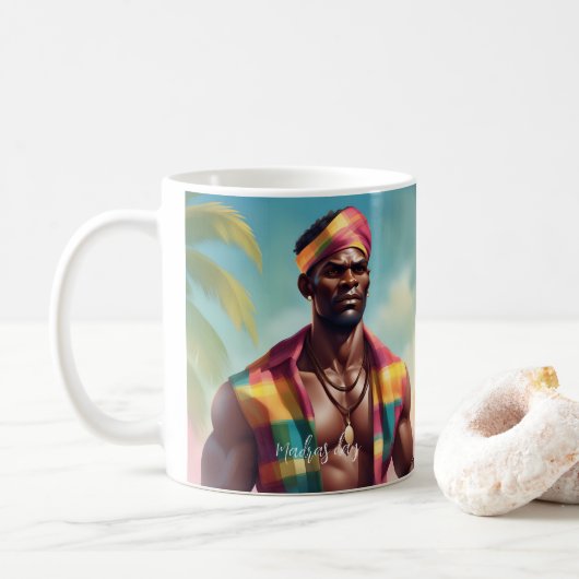 10. Ausgabe des Madras Day - Begrenzte Ausgabe #2 Kaffeetasse (Mit Donut)
