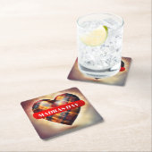 10. Ausgabe des Madras Day Rechteckiger Pappuntersetzer (Vor Ort)