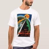 10. Automobil-Kundgebungsde Monte Carlo T-Shirt (Vorderseite)