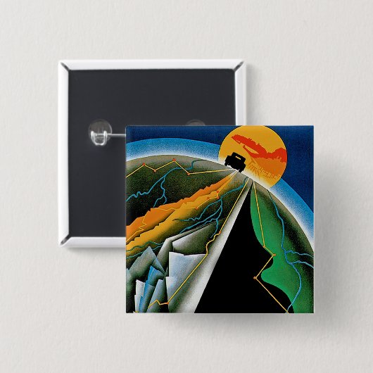 10. Automobile Kundgebung de Monte Carlo Button (Vorne & Hinten)