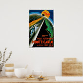 10. Automobile Kundgebung de Monte Carlo Poster (Küche)