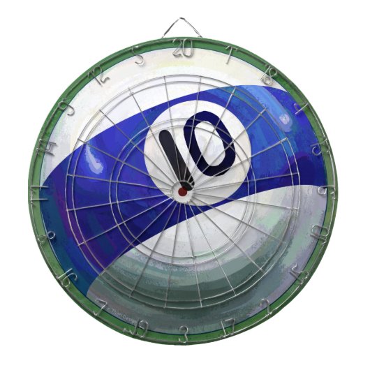 10 Ball Dartscheibe (vorne)