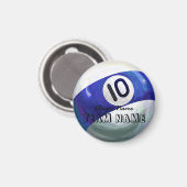 10 Ball Magnet (Vorderseite/Rückseite)