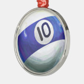 10 Ball Ornament Aus Metall (Links)