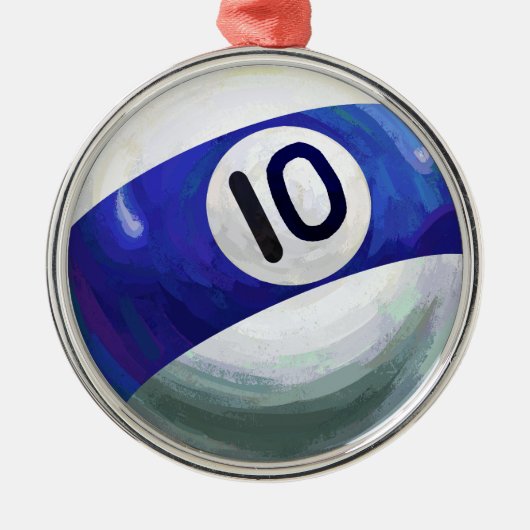 10 Ball Ornament Aus Metall (Vorne)