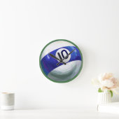 10 Ball Runde Wanduhr (Zuhause)