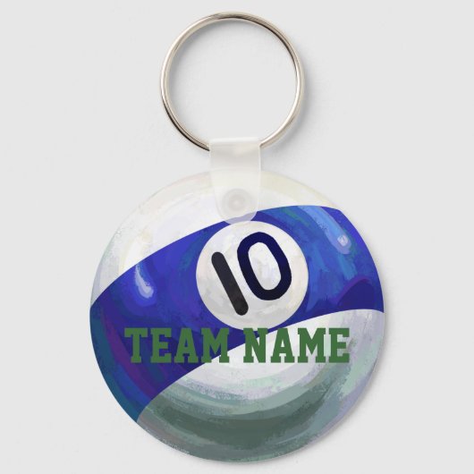10 Ball Schlüsselanhänger (Vorderseite)