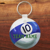 10 Ball Schlüsselanhänger (Vorderseite)
