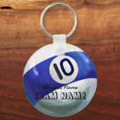 10 Ball Schlüsselanhänger (Vorderseite)