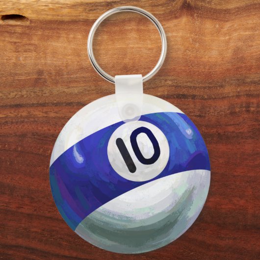 10 Ball Schlüsselanhänger (Vorderseite)