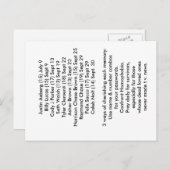 10 Bekannte Dead Bullying Prevention Postcard Postkarte (Vorne/Hinten)