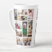 10 benutzerdefinierte FotoCollage Milchtasse (Linke Ecke)