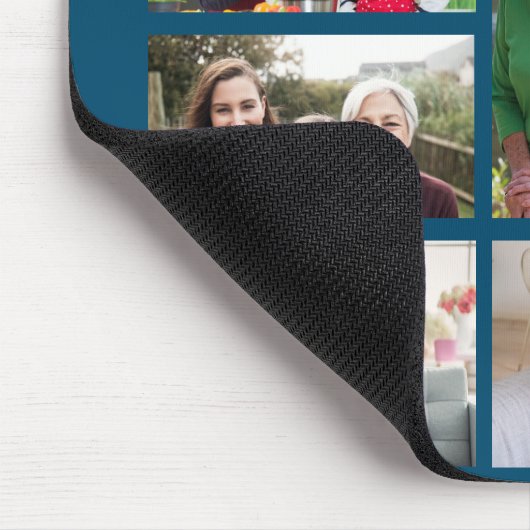 10 benutzerdefinierte FotoCollage Mousepad (Ecke)