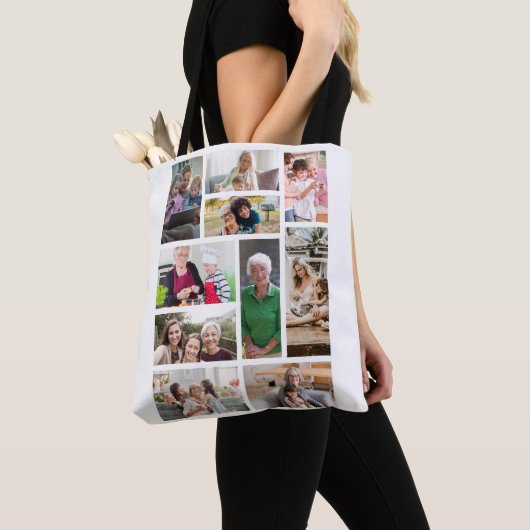 10 benutzerdefinierte FotoCollage Tasche (Von Nahem)