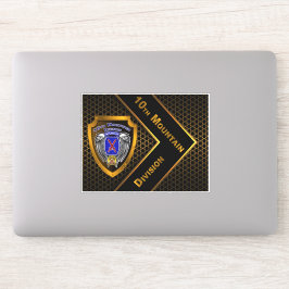 10. Bergabteilung Aufkleber