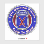 10. Bergabteilung Aufkleber (Blatt)