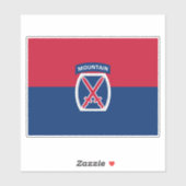 10. Bergabteilung Aufkleber (Blatt)