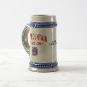 10. Bergabteilung "Bergsteiger" Bierglas (Vorderseite Links)