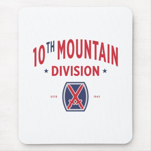 10. Bergabteilung "Bergsteiger" Mousepad (Vorne)