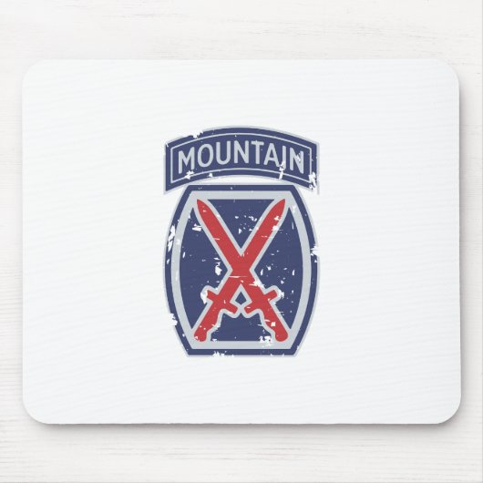 10. Bergabteilung "Bergsteiger" Mousepad (Vorne)