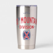 10. Bergabteilung "Bergsteiger" Thermobecher (Vorderseite)